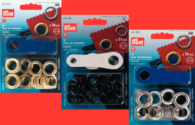 PRYM Eyelets and Washers